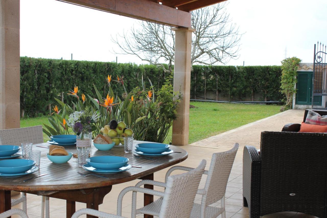 Finca Son Gallina Con Piscina Y Jardin En Sa Pobla, Ideal Para 6 Personas Esterno foto